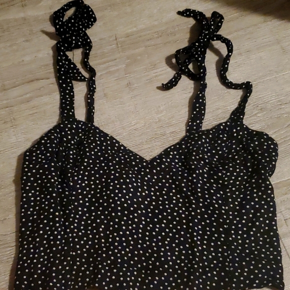Polka Dots Cropped Tpp - Picture 1 of 1